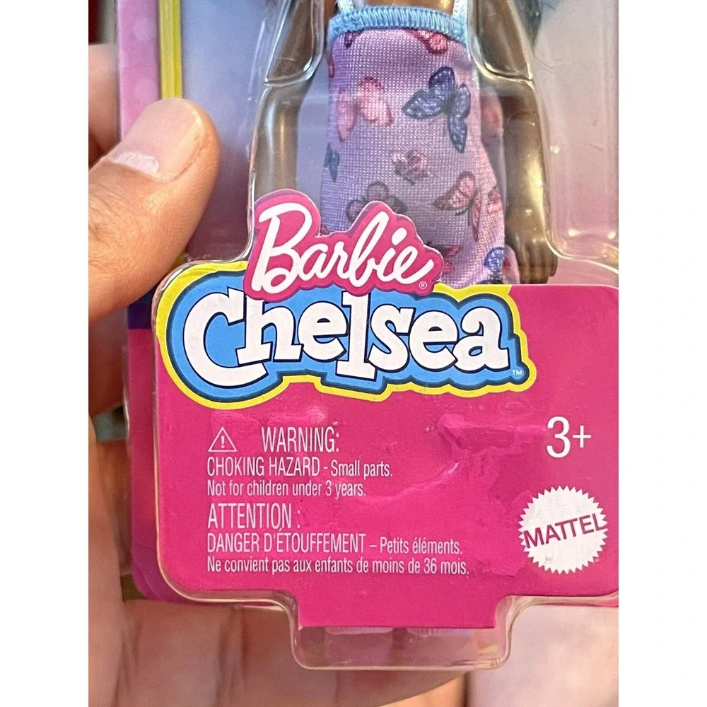 Chelsea Doll Barbie Butterfly Dress African American Brand New‎